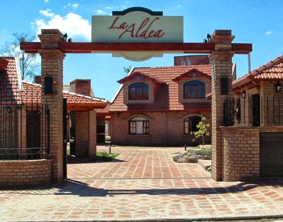 Espacio del complejo La Aldea en Villa Carlos Paz